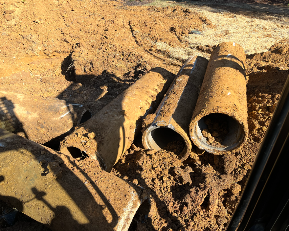 Municipal stormwater infrastructure relocation and storm sewer installation project in Tredyffrin Township, Pennsylvania.